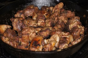 Carnitas almost done