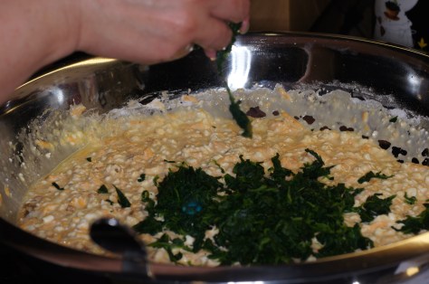 Combine Spinach, etc