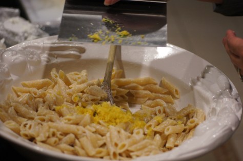 Lemon Pasta with Chicken, Broccoli and Goat Cheese Step 5