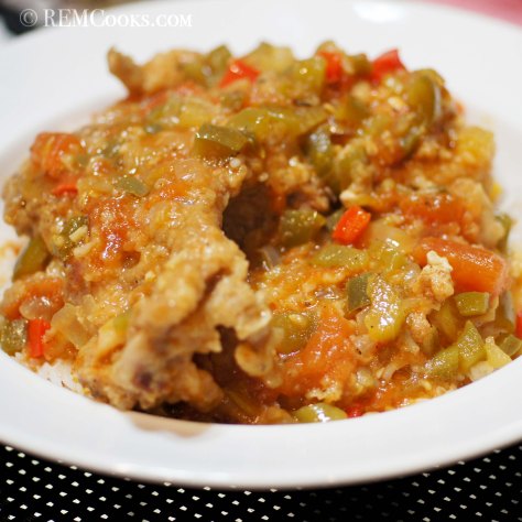 Rabbit in Sauce Piquant