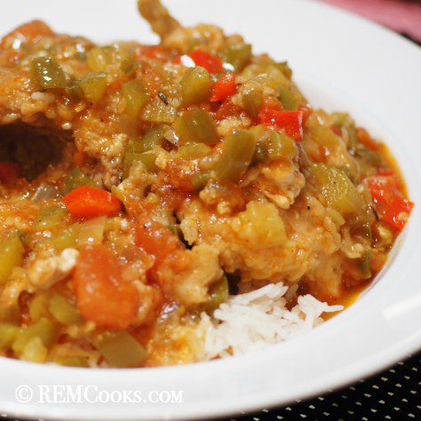 Rabbit in Sauce Piquant