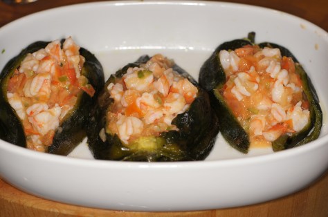 Stuff the Poblano Chiles