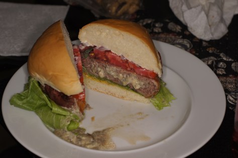Blue Cheese Stuffed Burger