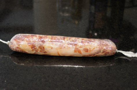 Roll in plastic wrap