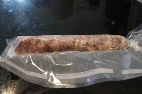 Vacuum seal the package