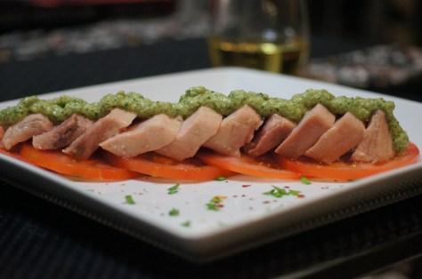 Nairagi with Lime Basil Pesto