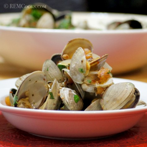 Almejas de Mojo de Ajo