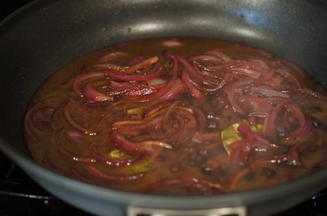 Simmer over medium-low heat