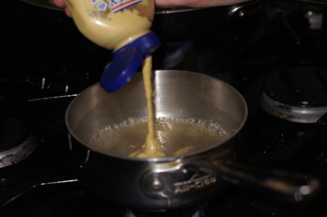 Add 2 Tbsp dijon mustard