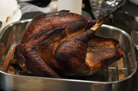 Maple-Herb Brined Smoked Turkey