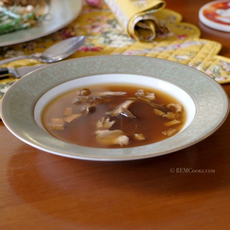 Wild Mushroom Consomme