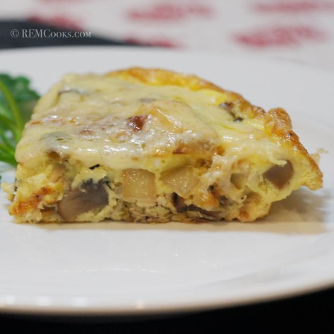 Chicken & Mushroom Frittata for 2