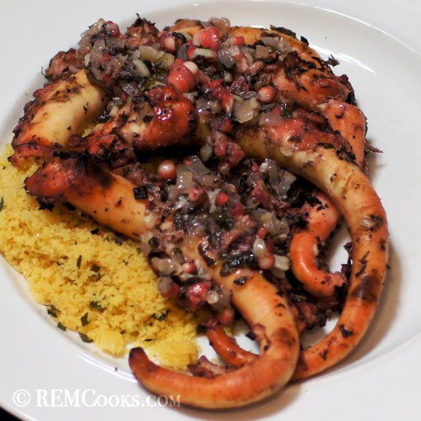 Octopus Sous Vide Greek Style